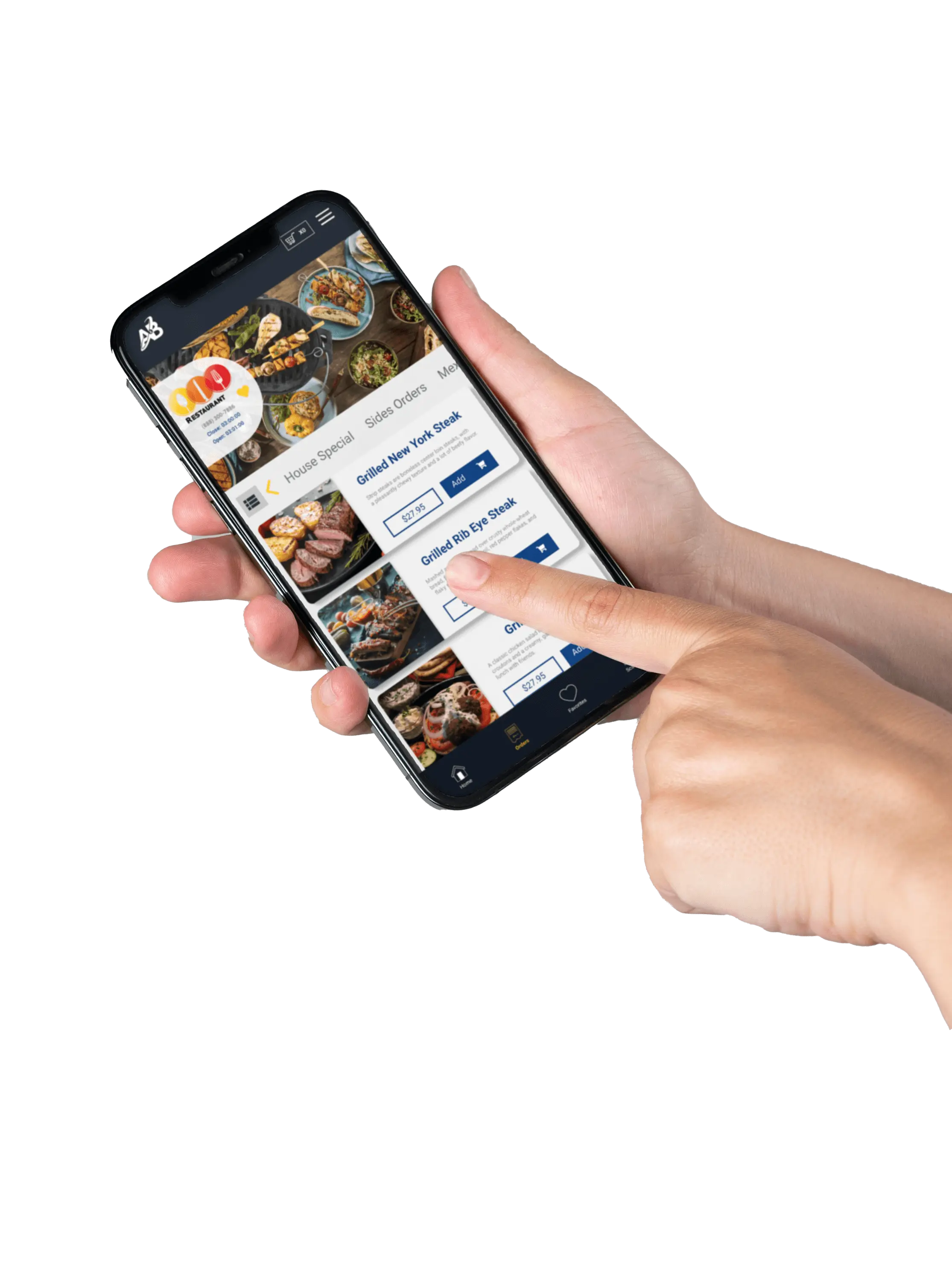 Phone with AB GO image